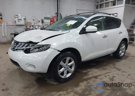 2009 Nissan Murano Sl из США, поврежденный, VIN JN8AZ18W49W157960